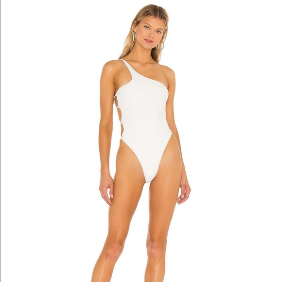 lovewave The Ozzy One Piece in White Small - Picture 2 of 9